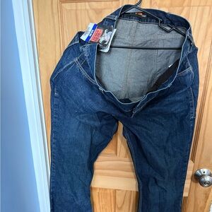 New With Tags, Mens Wrangler Flame Resistant Jeans Size 38 X 36 Slim Boot